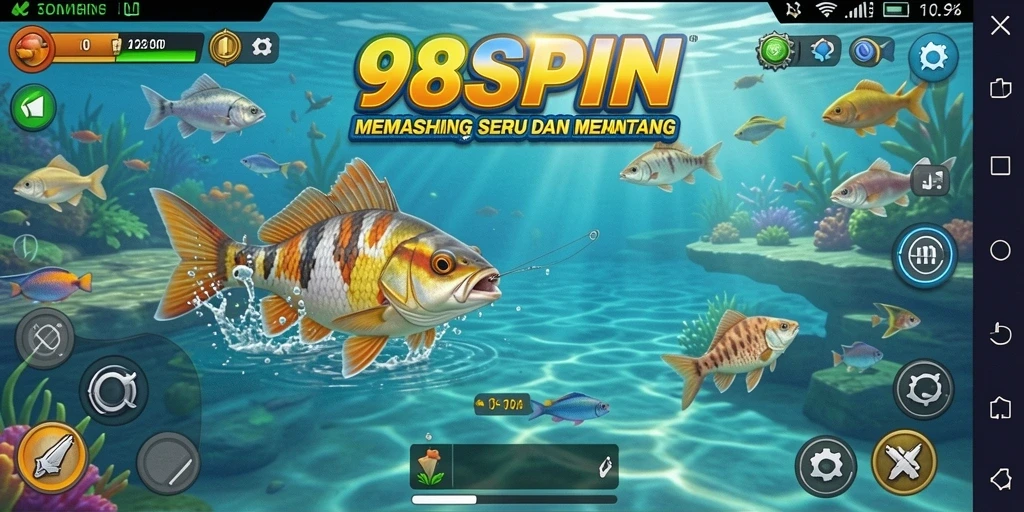 Tangkapan ikan yang luar biasa di game 98SPIN.