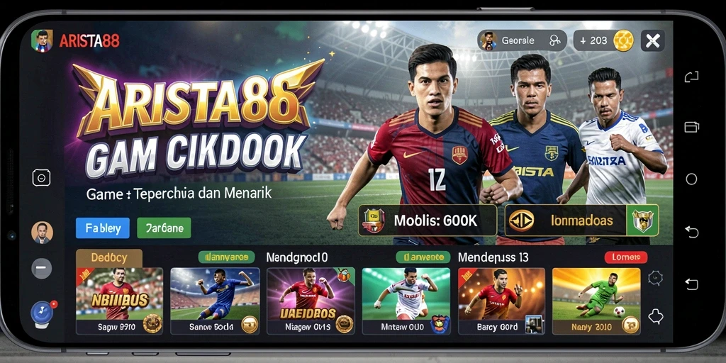 Tampilan gameplay ARISTA88 yang menarik dan interaktif