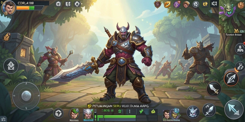Gameplay dinamis di CORLA188 dengan aksi mendebarkan.