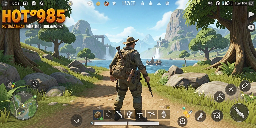 Gameplay HOT985 yang menarik dalam dunia terbuka.