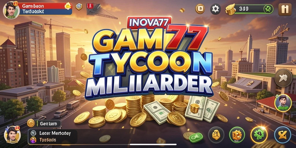 Tampilan screenshot <strong>INOVA77</strong> menampilkan gameplay Tycoon yang menarik dan menantang.
