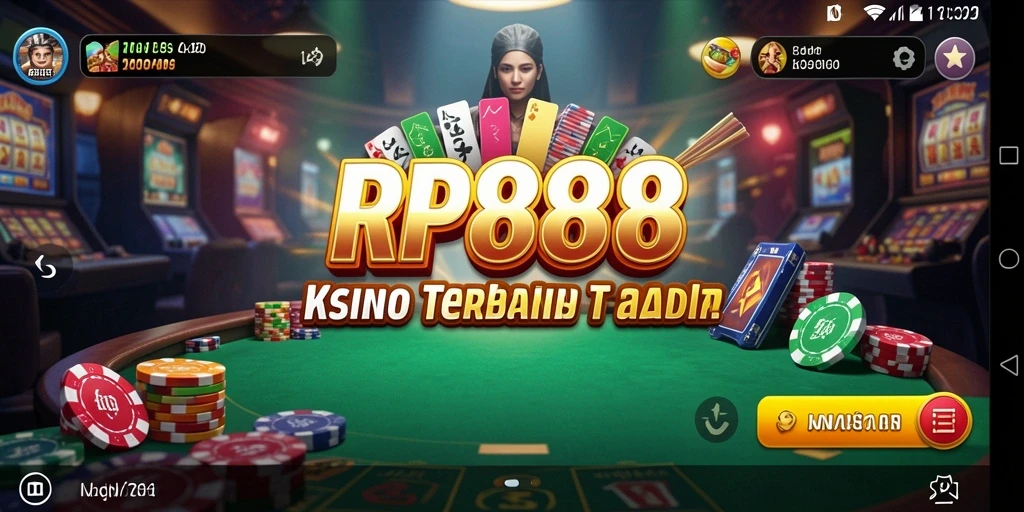 Tampilan gameplay seru dan menarik di RP888 dengan beragam permainan kasino.