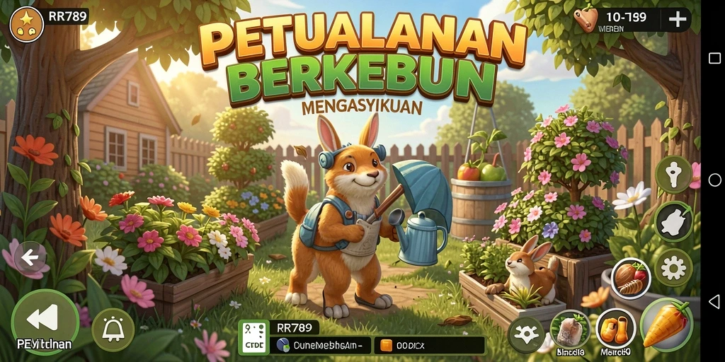 Tampilan gameplay RR789 yang menarik dan penuh warna
